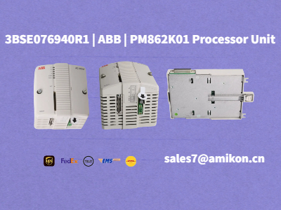 3BSE076940R1 | เอบีบี | หน่วยประมวลผล PM862K01