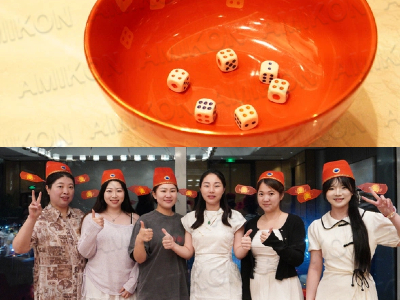 งานเลี้ยงอาหารค่ำพร้อมเกมลูกเต๋าในเทศกาลไหว้พระจันทร์: ช่วงเวลาแห่งเสียงหัวเราะและการพบปะสังสรรค์ที่แสนวิเศษ