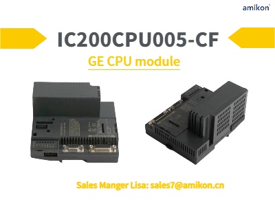 โมดูลซีพียู GE IC200CPU005-CF