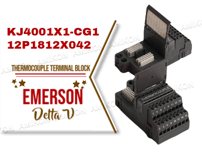 Emerson KJ4001X1-CG1 Thermocouple Terminal Block: โซลูชันที่เชื่อถือได้สำหรับการวัดอุณหภูมิในอุตสาหกรรม