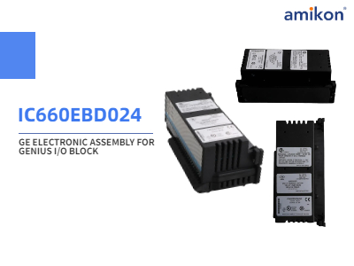 IC660EBD024 GE Electronic Assembly สำหรับ Genius I/O Block